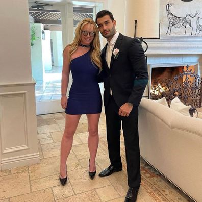 Britney Spears and Sam Asghari