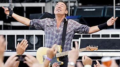 Bruce Springsteen in concert in Melbourne (Getty)