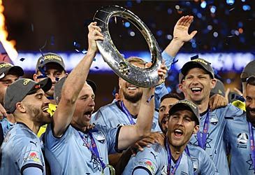 Sydney FC won the 2019 A-League grand final on penalties with what score?
