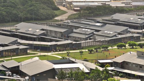 The Christmas Island detention centre.