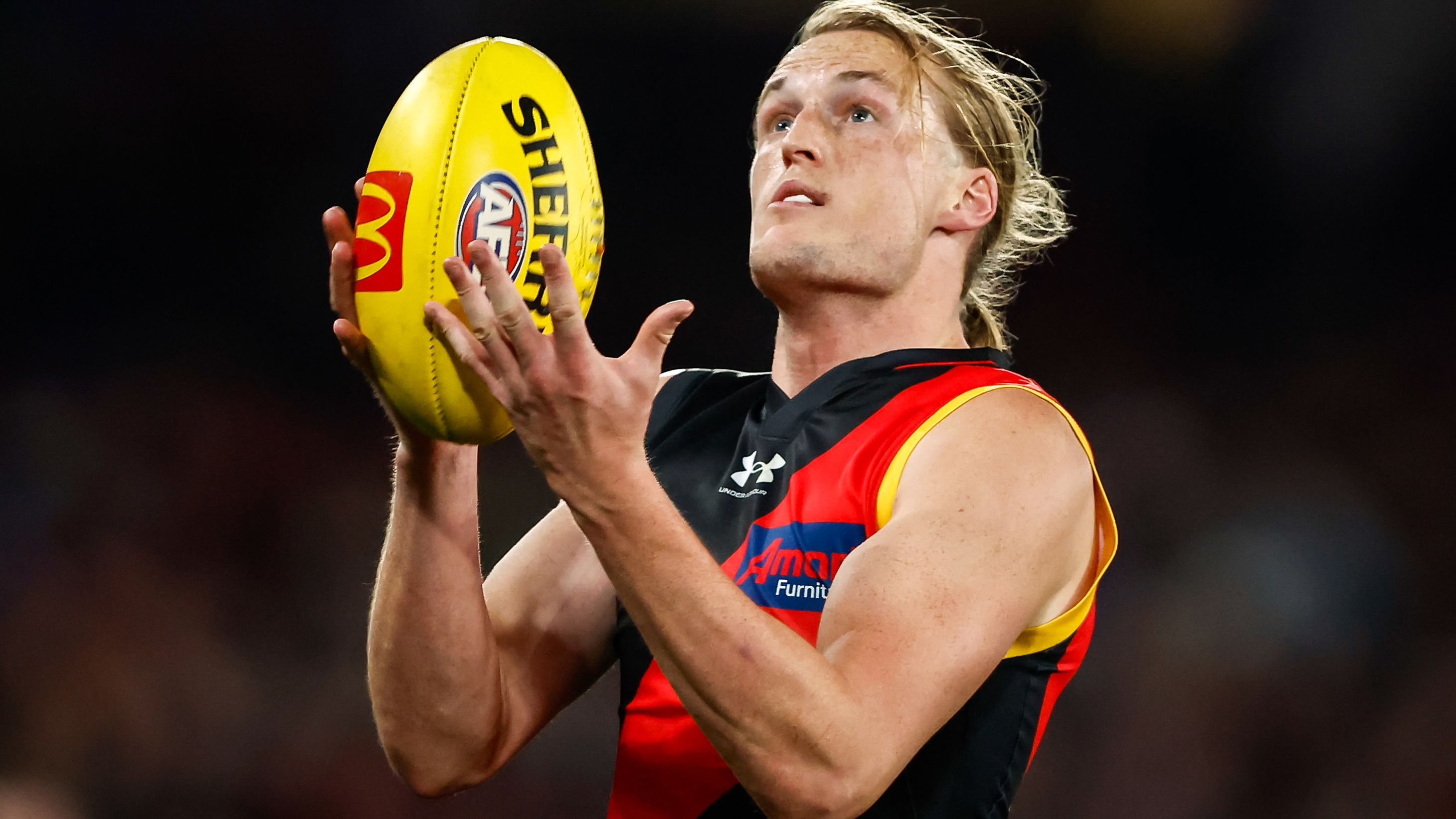 Mason Redman admits he would've left Essendon last year after signing five-year extension