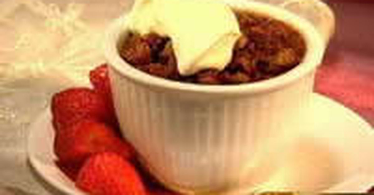 Baked chocolate custard - 9Kitchen
