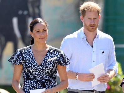 Prince Harry and Meghan Markle in Africa on the royal tour