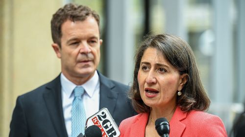 NSW Premier Gladys Berejiklian and Attorney General Mark Speakman introduced the reforms today. (AAP)