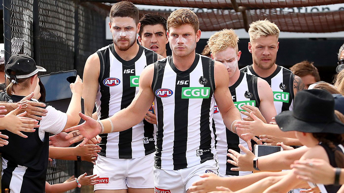Magpies star Taylor Adams expects to play this week, after Scott Pendlebury scare
