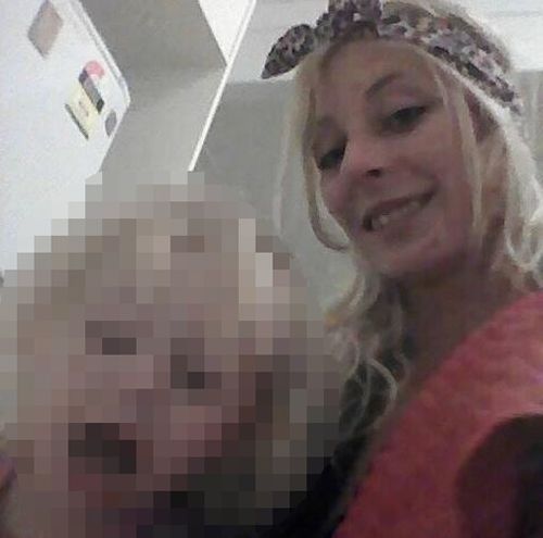 She described herself as a "full time mummy" to her young daughter. Picture: Facebook