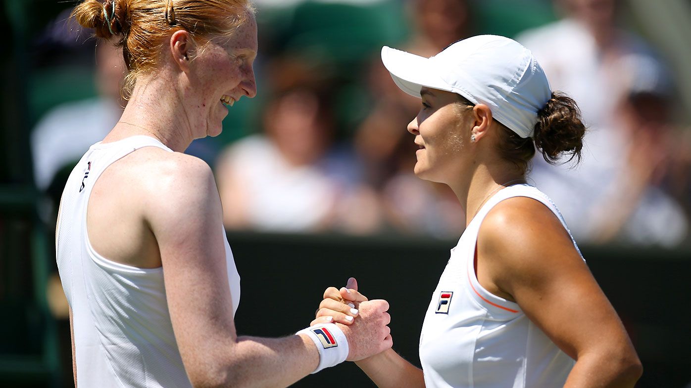 Ashleigh Barty through to Wimbledon's third round after dominant straight-sets win