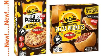 Would you try a Vegemite pizza pocket? Well, now you can