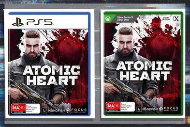 9PR: Atomic Heart game cover for PlayStation 5 and Xbox Series X