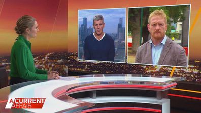 A Current Affair host Ally Langdon spoke to former AFL Demons legend Shaun Smith and former NRL star James Graham.