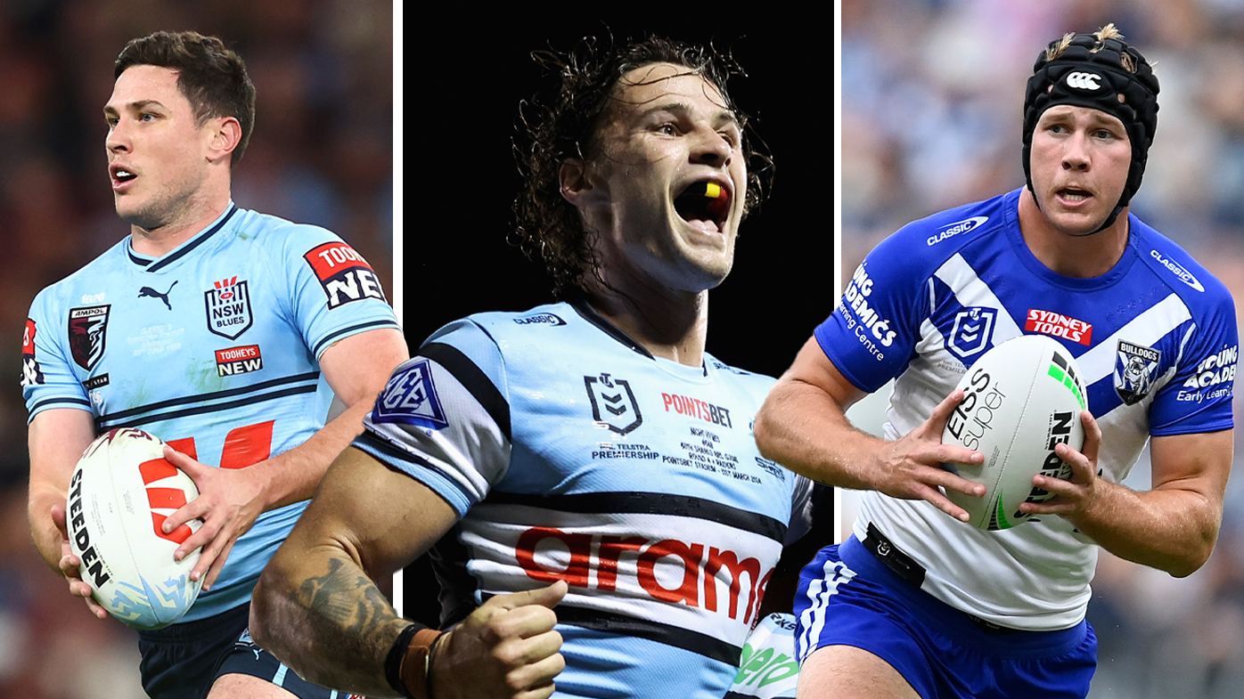 Nicho Hynes is leading the race but 'wildcard' options remain for NSW five-eighth spot