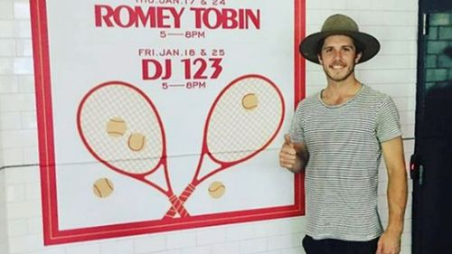 Singer Jules Tobin, who goes by the stage name 'Romey Tobin', is among six people charged over the attack.