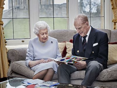 Queen and Prince Philip celebrate their 73rd anniversary