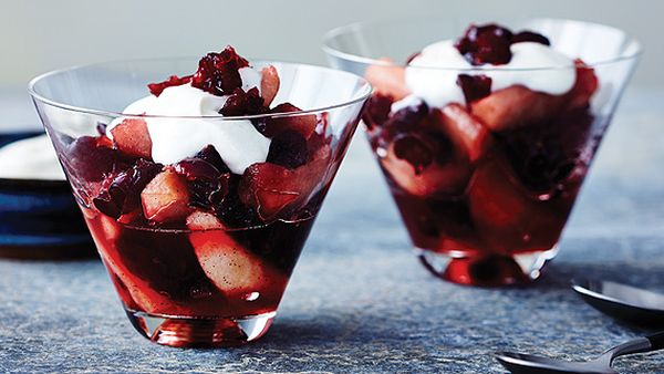 Karen Martini's cranberry and apple compote