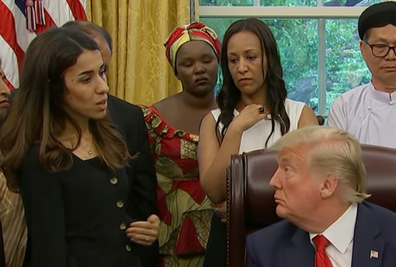 President Trump Nadia Murad