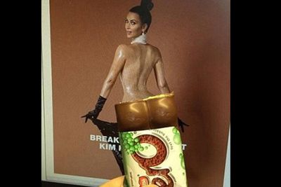 @FamousValue: Everything in the office is reminding us of Kimmy K today #breaktheinternet @Nestle @papermagazine