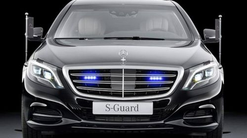 Mercedes Benz S-Guard armoured limousine (Supplied).