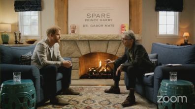 Prince Harry and Dr Gabor Maté