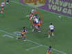 Contentious penalty leads to first Broncos try