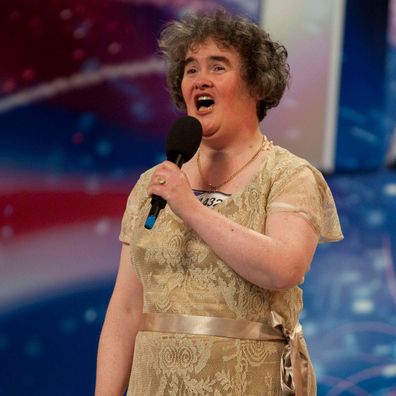 Susan Boyle auditions for Britain's Got Talent in 2009.