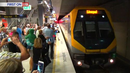 The South West Rail Link is only six months old. (9NEWS)