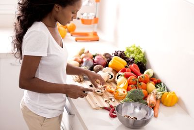 MYTH: Vegetarianism guarantees
weight loss