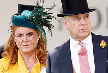 When did Prince Andrew divorce Sarah Ferguson?