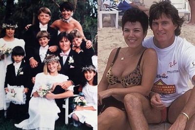 Kris and Bruce Jenner officially split in October 2013, but still celebrate their wedding anniversary!<br/><br/>"Happy Anniversary to one of the most amazing men I know!" Kris tweeted. "I love you, Wow 23 years!!!!! #love #weareofficiallyvintage"<br/><br/>Kim and Khloe Kardashian also posted some cringeworthy snaps of the pair looking loved-up and dorky from happier days in their marriage.<br/><br/>Flick through to check out all the daggy fashion, dodgy haircuts and totally awkward '90s fashion...<br/><br/>(<i>Author: <b><a target="_blank" href="https://twitter.com/yazberries">Yasmin Vought</a></b></i>)