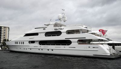 Tiger Woods owns a 47-metre megayacht named 'Privacy'. (Supplied)