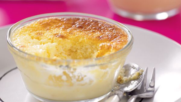 Lemon surprise puddings