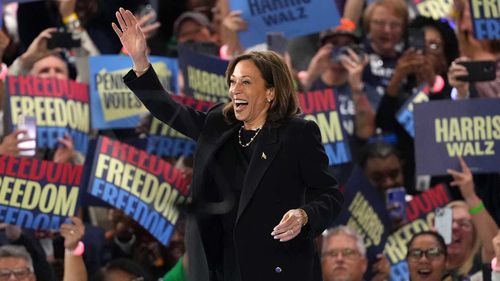 Kamala Harris is in a knife's-edge election with Donald Trump.