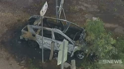 Police discovered Kenan Balikel's charred remains in the wreckage of his car. (9NEWS)