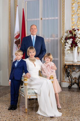 Monaco's Princely family attended an anniversary event at Monaco