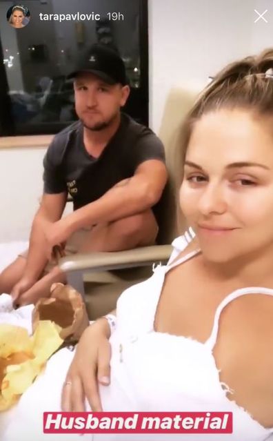 The Bachelor, Tara Pavlovic, hospital, knee surgery, fiance, Nick Shepherdson