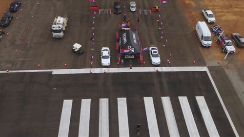 Mr Ford was competing in the Racewars event at Albany Airport.