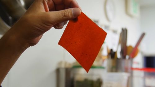 LA restaurant invents ketchup 'leather' to stop burgers getting mushy