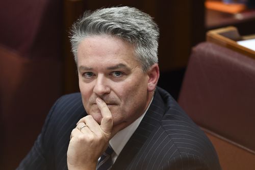 Senator Cormann is looking to increase the Turnbull government's numbers. Image: AAP