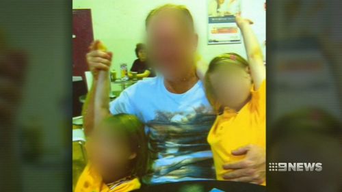 The children have since been reunited with their father. Picture: Supplied