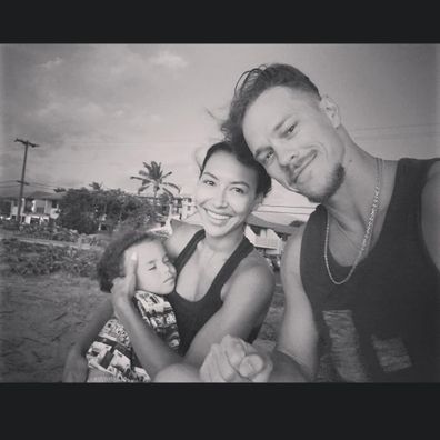 Naya Rivera, Ryan Dorsey and their five-year-old son Josey.