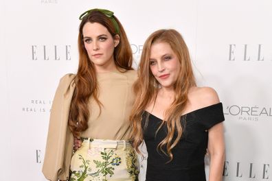 Riley Keough and Lisa Marie Presley