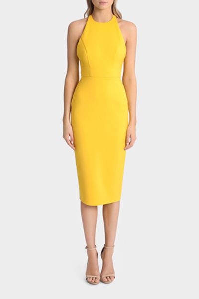 Alex Perry Aileen dress at <a href="https://www.myer.com.au/shop/mystore/women/designer/designer-dresses/aileen-open-back-lady-dress-477199540" target="_blank">Myer</a>, $700<br />