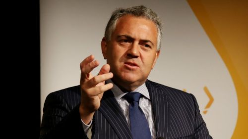 Treasurer Joe Hockey, speaking at the G20 finance leaders meeting. He told the court he was "devastated" by the Fairfax stories. (AAP)