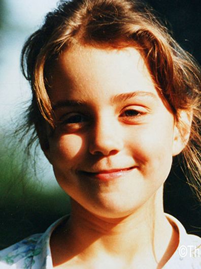 Kate Middleton as a child