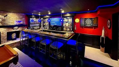 Zillow real estate property news quirky disco bar man cave 