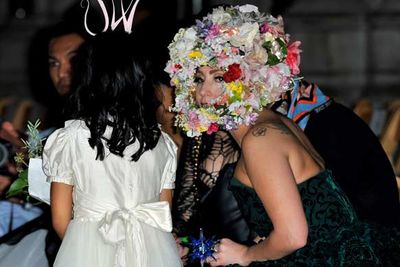 Trust Lady Gaga to prove, time and time again, that the most outrageous fashion can appear <i>off</i> the runway.