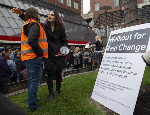 From Tokyo and Singapore, to London, Dublin and New York employees were seen staging protests against Google.