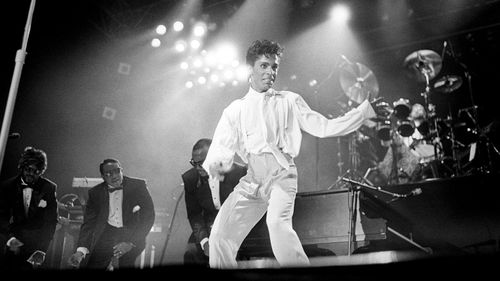 Prince in concert in 1986. (AAP)