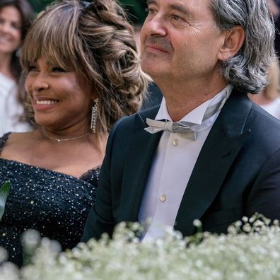 Tina turner and erwin bach.