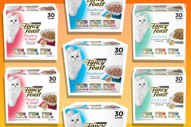 9PR: Purina Fancy Feast Classic Grilled Poultry & Beef, 30 cans, Purina Fancy Feast Classic Seafood, 30 cans and Purina Fancy Feast Classic Grilled Seafood, 30 cans