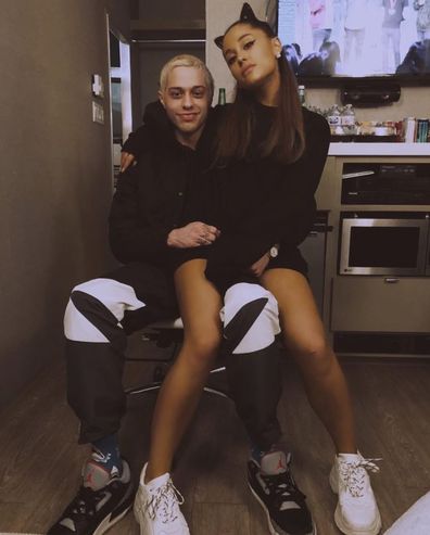 Pete Davidson, Ariana Grande, Instagram, photo